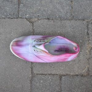 Tie-Dyed Ardene Sneakers Multicoloured Rainbow